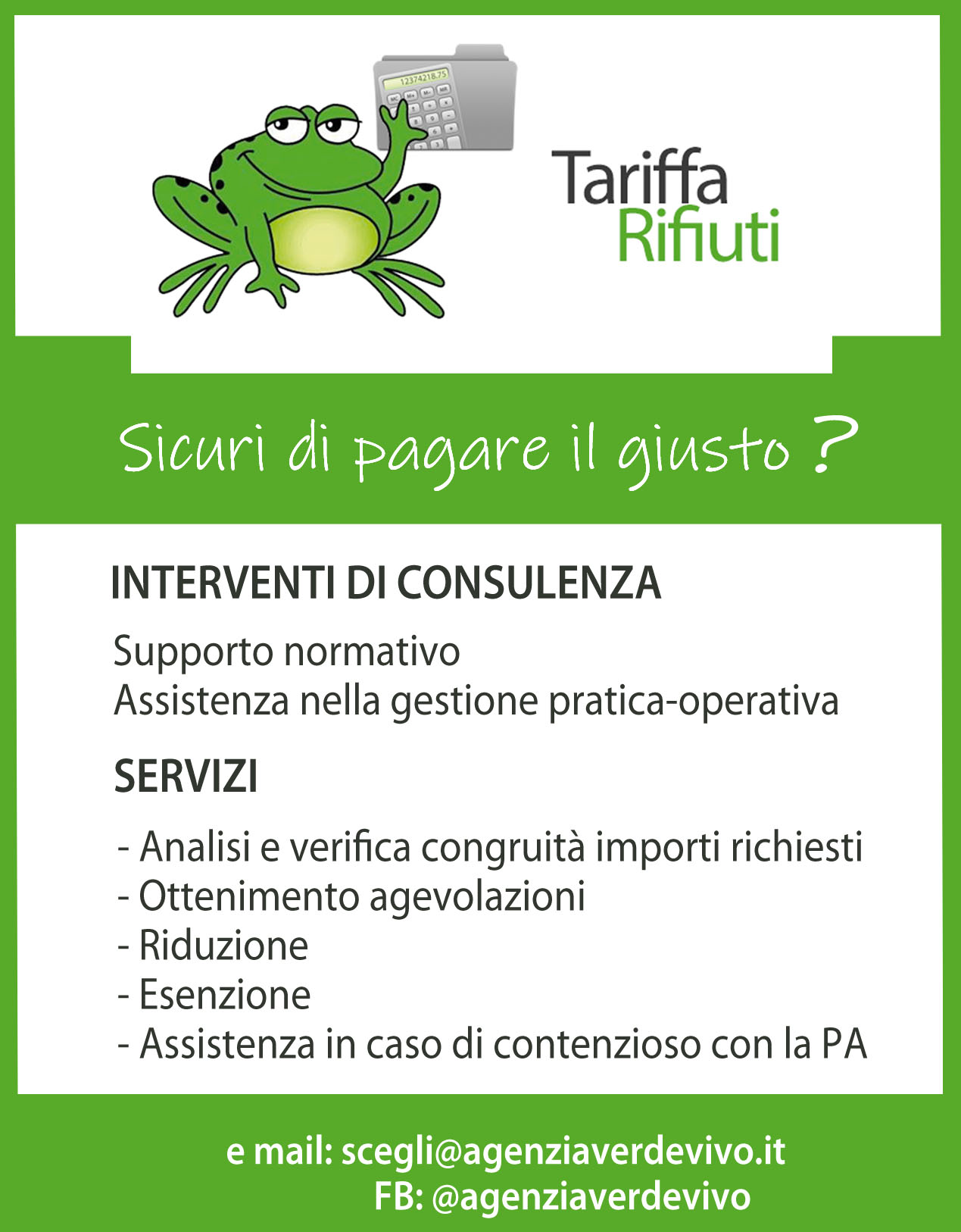 Tariffa Rifiuti - Sicuri di pagare il giusto?